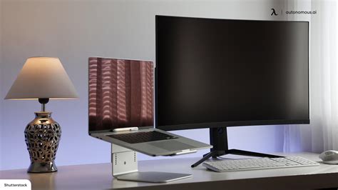 Maintaining The Correct Monitor Height For Desk At Home