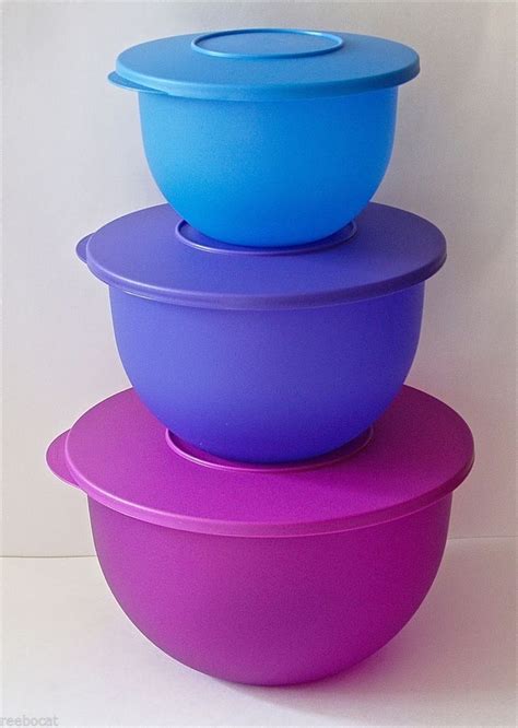 Tupperware Impressions 3pc Bowl Set Only 14