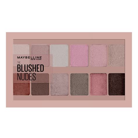 Maybelline Eye Shadow Palette Blushed Nudes, W29 : Amazon.co.uk: Beauty