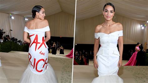 AOC Stuns in ‘Tax The Rich’ Dress at the Met Gala – NBC Bay Area