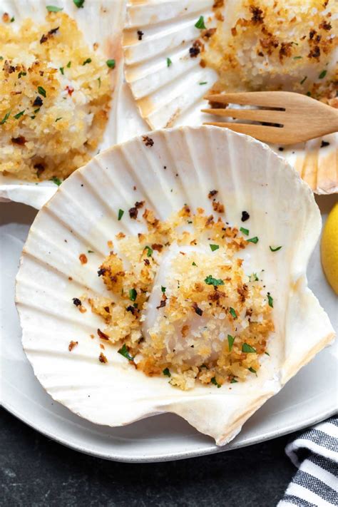Baked Scallops Recipe Baked Scallops Appetizer Recipes Scallop