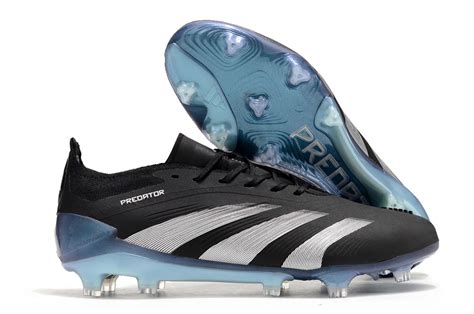 Botas De Fútbol Adidas Predator Accuracy Fg Negro Plata Azul Ofertas Botas De Futbol Botas De