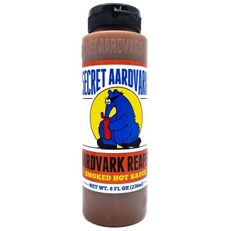 Secret Aardvark Reaper Smoked Hot Sauce 236ml Hop Burns And Black