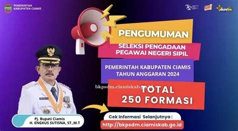 Inilah Formasi Terbanyak Dalam Seleksi CPNS Kabupaten Ciamis Tahun 2024