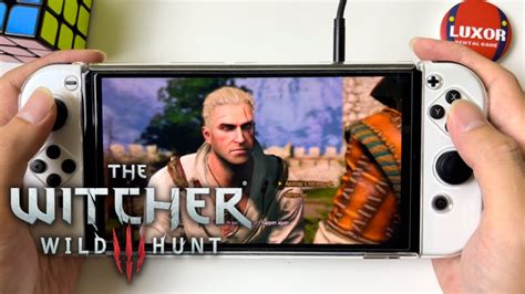 The Witcher 3 Wild Hunt Complete Edition Nintendo Switch OLED Handheld