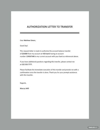 Authorization Letter To Claim 18 Examples Format Sample How To Pdf