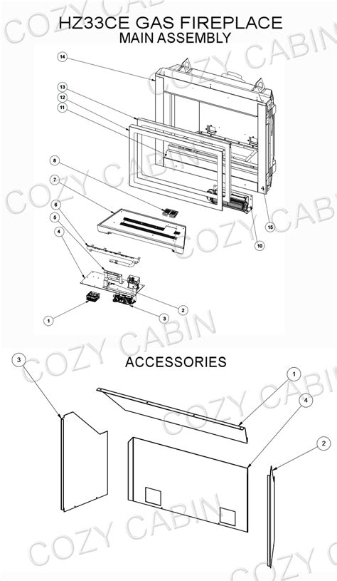 Parts Of A Gas Fireplace Diagram - Fireplace Ideas