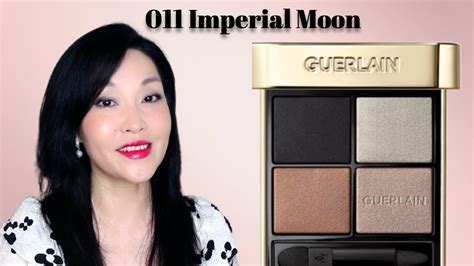 Guerlain Ombres G Eyeshadow Quad Imperial Moon Makeup Demo Youtube