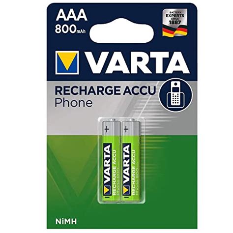 Varta Phone Accu Aaa Micro Ni Mh Akku Er Pack Mah Geeignet F R