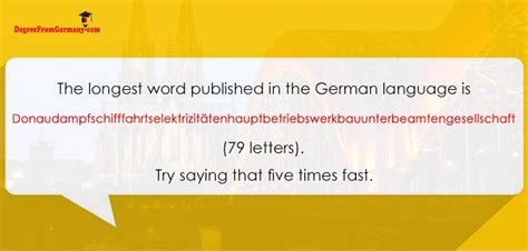 Longest Word In German Language - Trend Meme