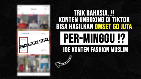 Jt Dalam Waktu Minggu Dari Tiktok Bedah Ide Konten Tiktok