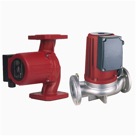 In Line Hot And Cold Water Circulation Pumps With Flange