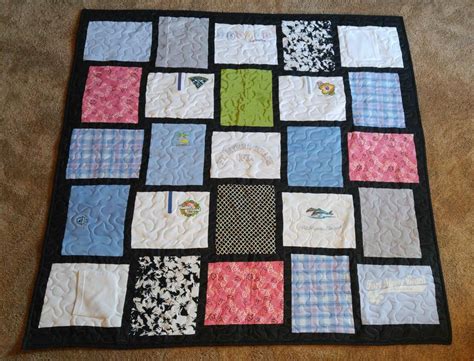 Memory Quilt Patterns Memory Quilt Using Photo Transfers. I Included Embroidery To – Quilt ...