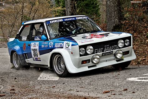 FIAT 131 Mirafiori Abarth 3 Rally HISTORIC VALSUGANA 19 03 2011 A