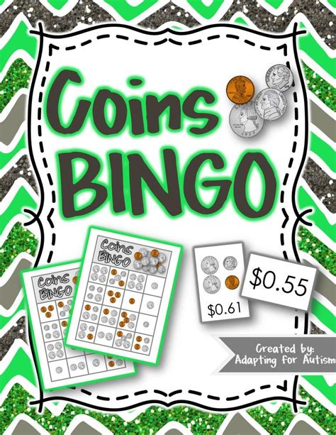 Money Bingo Games Counting Coins Up To 100 Bb