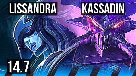 Lissandra Vs Kassadin Mid 8215 800 Games Kr Master 147