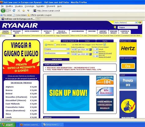 Guida Alla Prenotazione Di Un Volo Ryanair VoloGratis Org