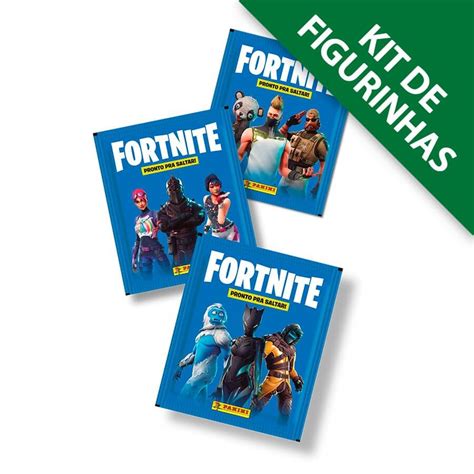 Kit De Figurinhas Fortnite Cont M Envelopes Cromos