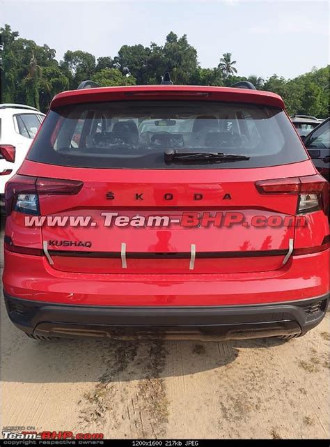 Live Photos Of Skoda Kushaq Monte Carlo Special Edition SUV Maxabout News