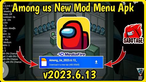 Among Us Latest Mod Menu Apk Axey Mod Menu V2023613 Free Chat