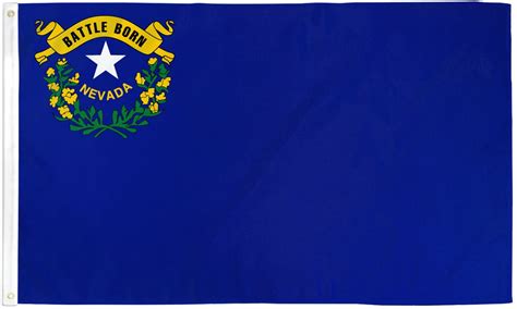 Nevada State 3×5 Flag 150 Denier Nylon I Americas Flags