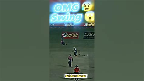 Naseem Shah Brilliant Swing Bowl 🥶 Viral Shorts Youtube