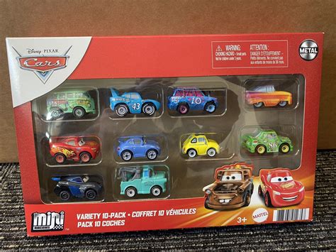 Disney Pixar Cars Mini Racers 10 Pack With Radiator Springs Ramone