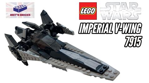 How To Build The Lego Star Wars Imperial V Wing Set 7915 Youtube