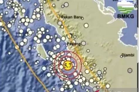 Gempa M Di Sumbar Tidak Berpotensi Tsunami