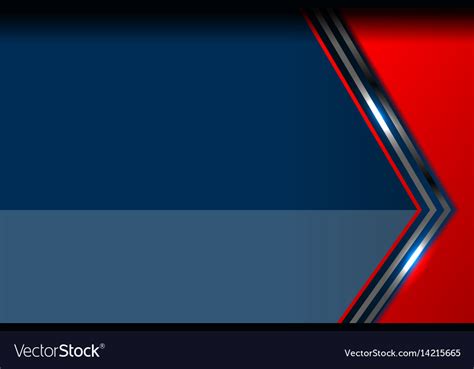 Red blue template background Royalty Free Vector Image