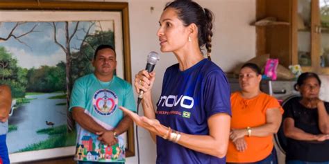 Novo Lan Ar Michelle Valadares Como Pr Candidata A Prefeita Em Parintins