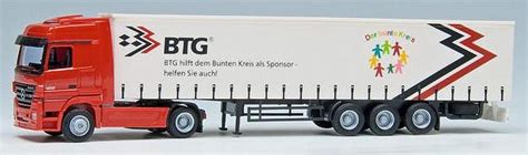 A W M Modell Lkw für BTG Bavaria Transport GmbH Langweid b Augsburg