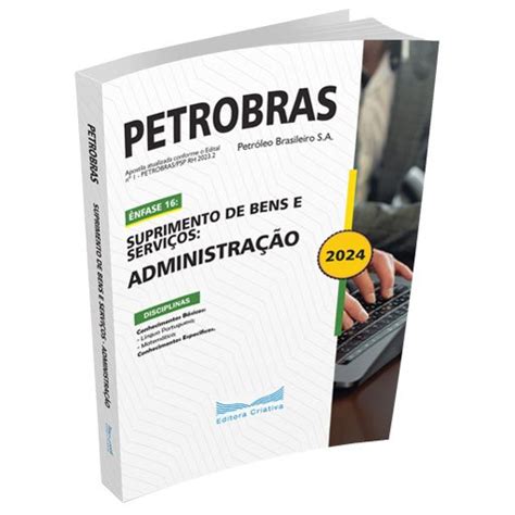 Apostila Petrobras 2024 Suprimento de Bens e Serviços Administração