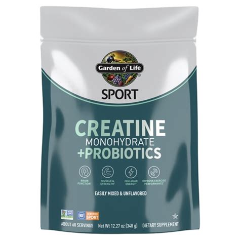 Garden Of Life NSF Certified For Sport Creatine Monohydrate