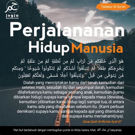 Perjalanan Hidup Manusia Jogjamuslim جوجيا مسلم