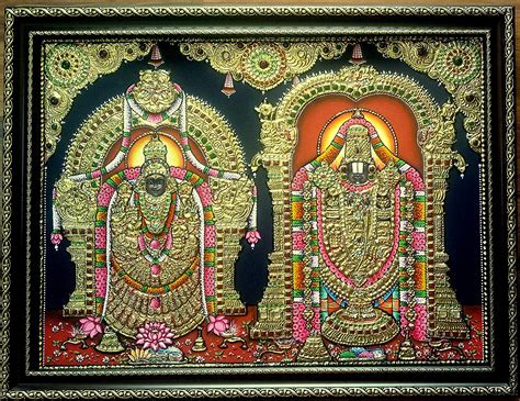 Kum Kum Gallery Water Resistant Plywood And Cloth Balaji And Padmavathi