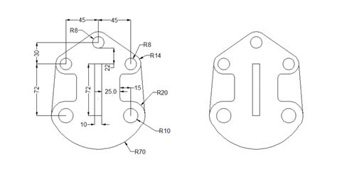 Bolt Nut Plan Detail Dwg File Cadbull