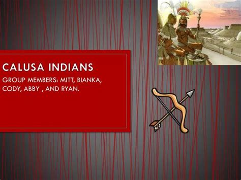 Ppt Calusa Indians Powerpoint Presentation Free Download Id1927351