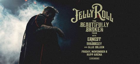 Jelly Roll Beautifully Broken Tour Central Bank Center