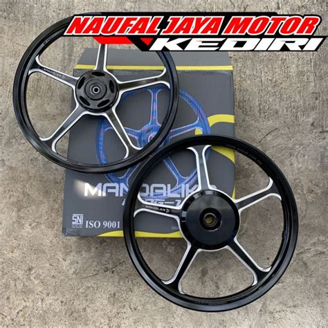 Jual VELG MANDALIKA VARIO 125 150 HITAM VELG RACING MANDALIKA VARIO