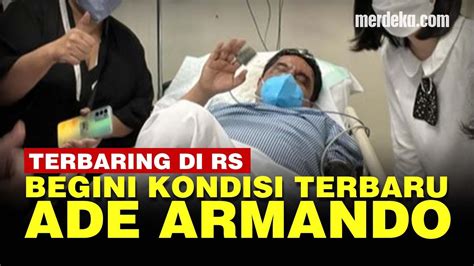 Terbaring Di Rs Begini Kondisi Terbaru Ade Armando Usai Dikeroyok Saat