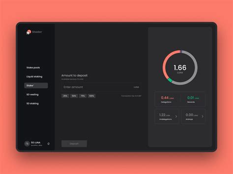 Stader Crypto Staking Web App By Umesh Dinde On Dribbble