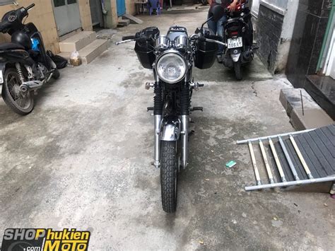 Thùng đôi cho xe YAMAHA SR400 Gắn thùng 2 bên cho xe YAMAHA SR400