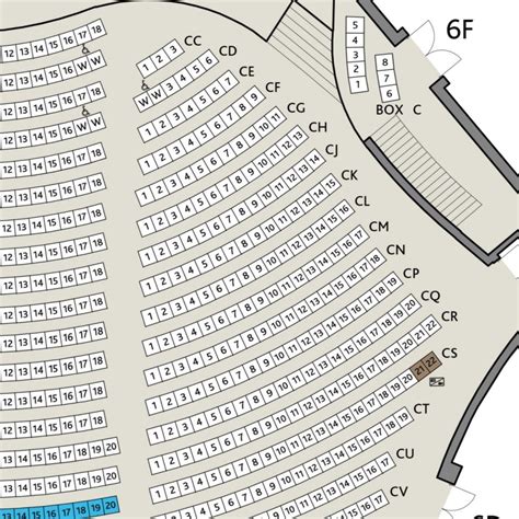 Tulsa Pac Seating Chart | Cabinets Matttroy