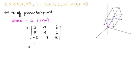 SOLVED 4 10 Points Let U 4 5 2 V 1 2 6 W 3 2 0 Find