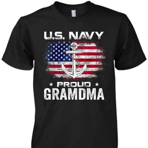 Proud Wife Of A Navy Veteran American Flag Military Gift T Shirt Artofit