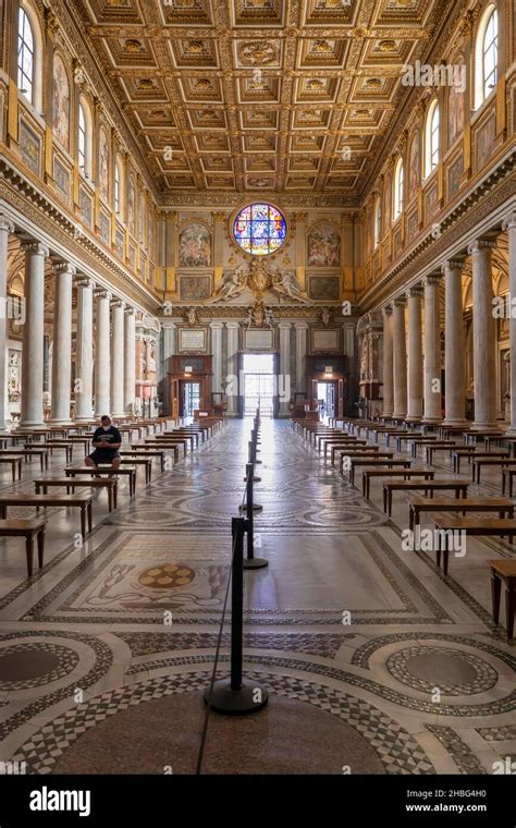 Rome, Italy, Basilica of Saint Mary Major (Basilica di Santa Maria ...