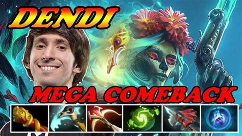 Dendi Muerta Crazy Mega Comeback Divine Rapier Build Giveaway Dota