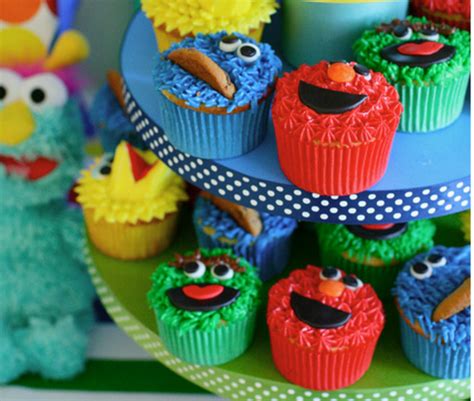 Sesame Street Cupcake Tutorial Cakecentral