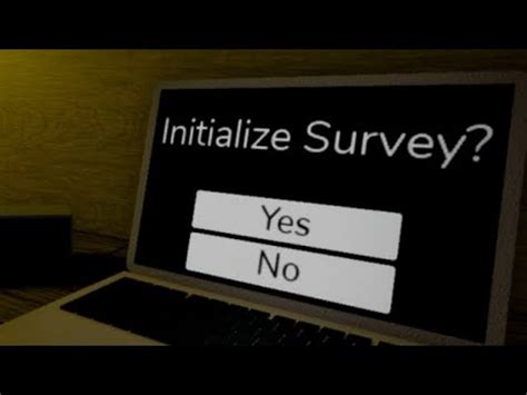 Roblox Initialize Survey Full Walkthrough With Funni Text D Youtube